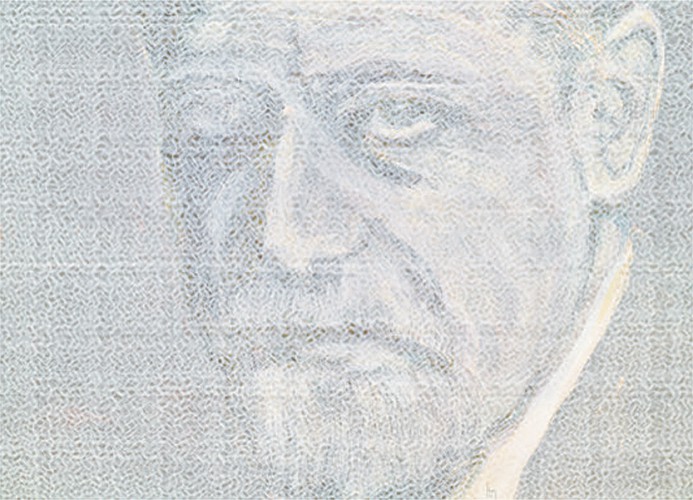 Kopfbilder 2 <strong>Sigmund Freud, 1974</strong><br>47 x 64 cm