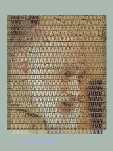 Kopfbilder 3 <strong>Vilém Flusser, 2012</strong><br>Inkjet, 110 x 84 cm.