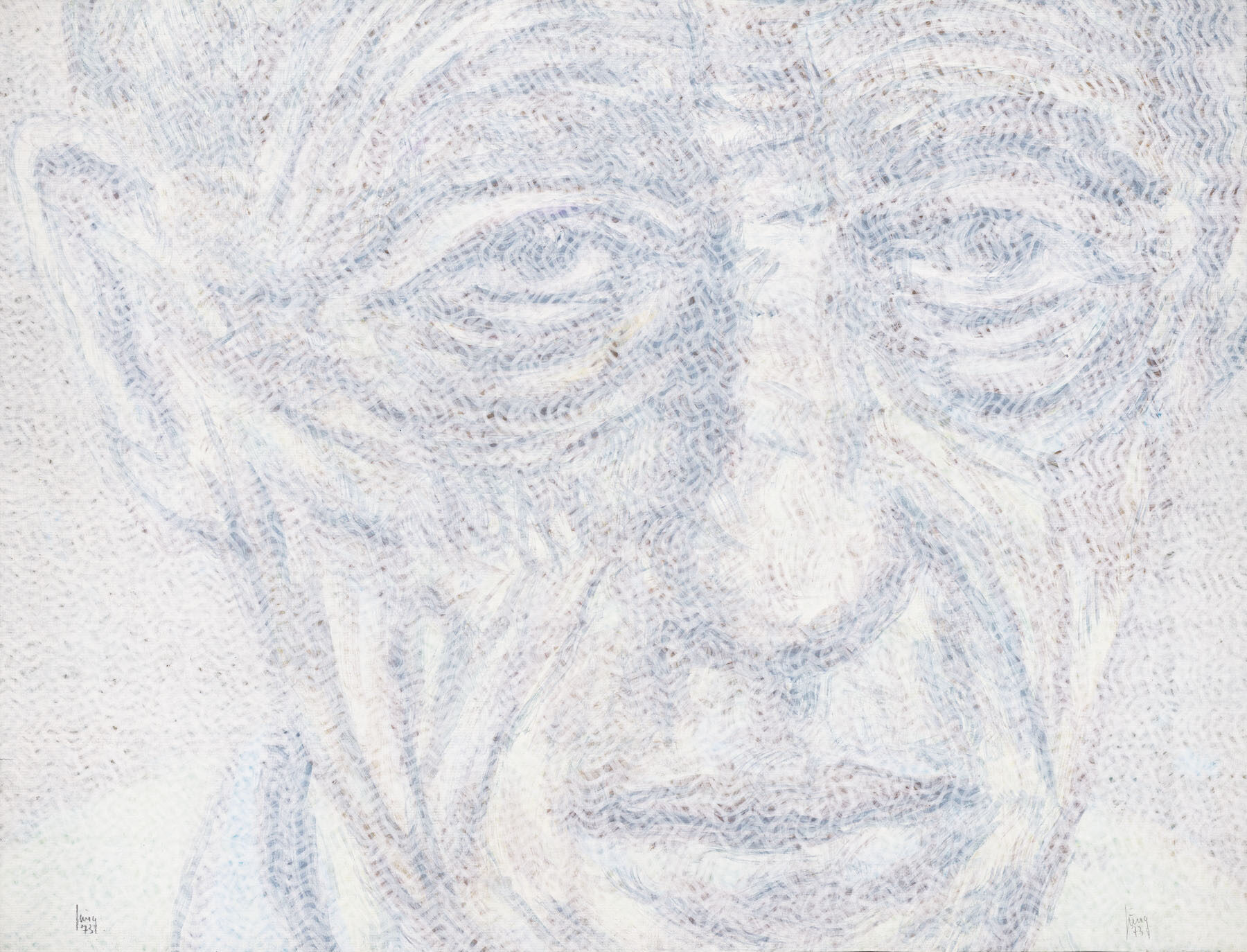 Alberto Giacometti, ein Kopfbild von Dieter Jung