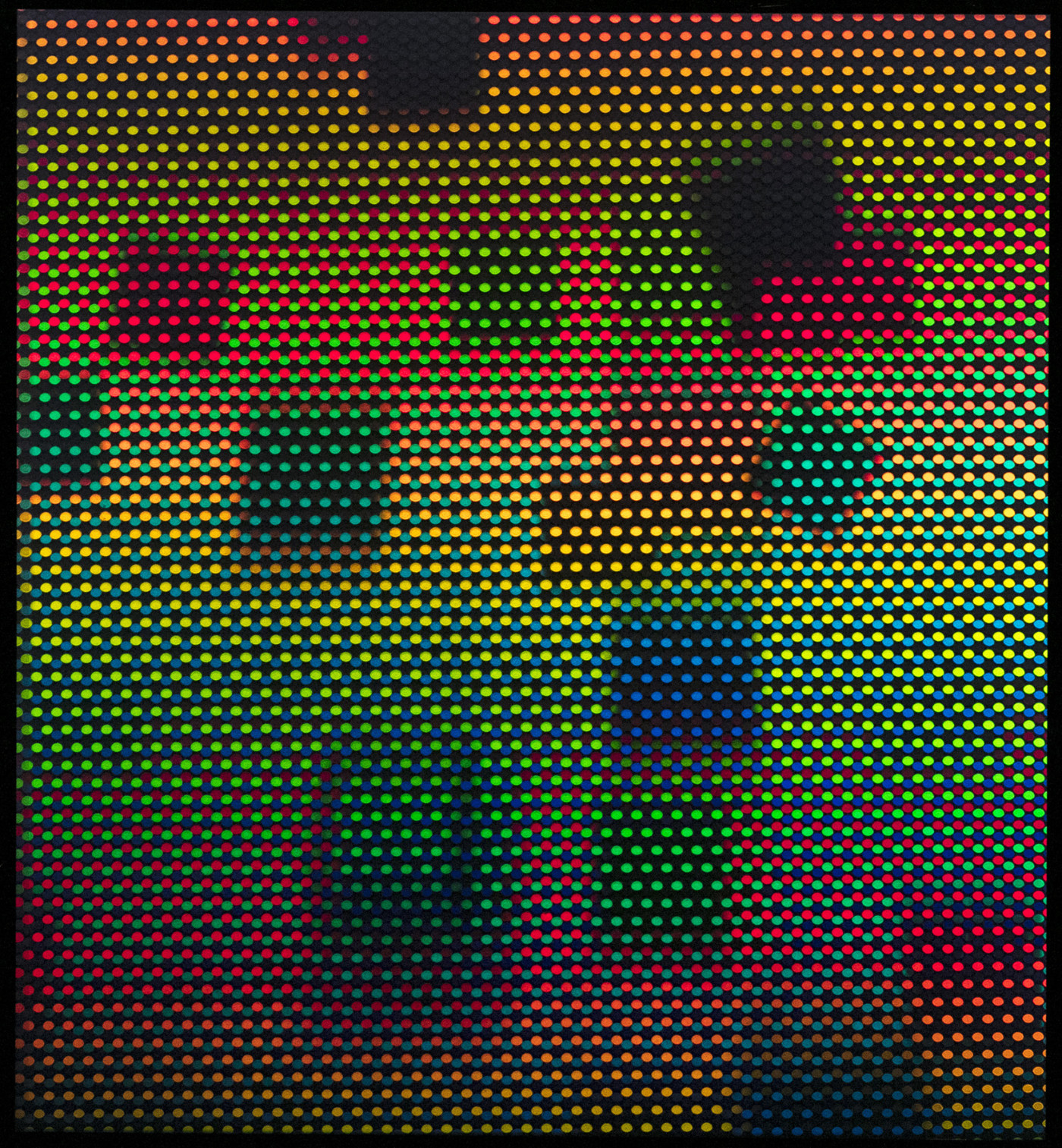 Dieter Jung: The Matrix, 2000. Refexionshologramm, 80 x 60 cm